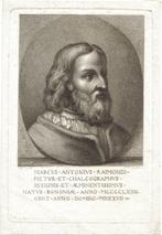 Philibert Boutrois ets "Portret Marcantonio Raimondi", Antiek en Kunst, Ophalen