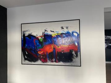 Modern schilderij Expectation van Frank Lejeune beschikbaar voor biedingen