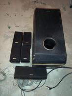 Sony dolby surround set, Computers en Software, Pc speakers, Ophalen, Gebruikt