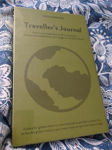 Travellers moleskin diary / dag journaal reiziger beschikbaar voor biedingen