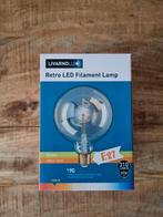 Livarno Lux LED Filament Lamp E27, Ophalen of Verzenden, Zo goed als nieuw, Metaal of Aluminium, Led