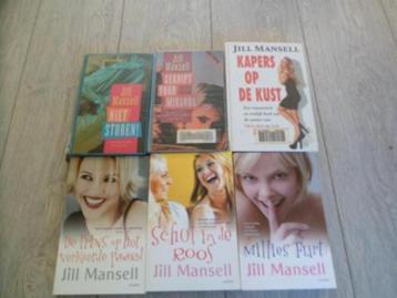 6 x Jill Mansell romans, 2 euro per stuk beschikbaar voor biedingen