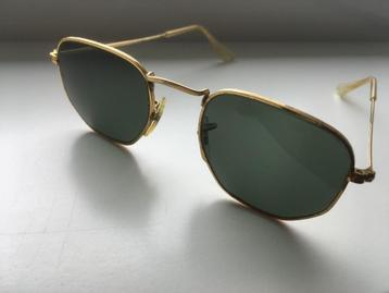 ray-ban bril hexagonal glas groen jaren 90 vintage uniek beschikbaar voor biedingen
