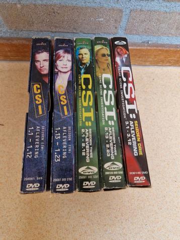CSI Seizoen 1, 2 & 3 DVD Boxset beschikbaar voor biedingen