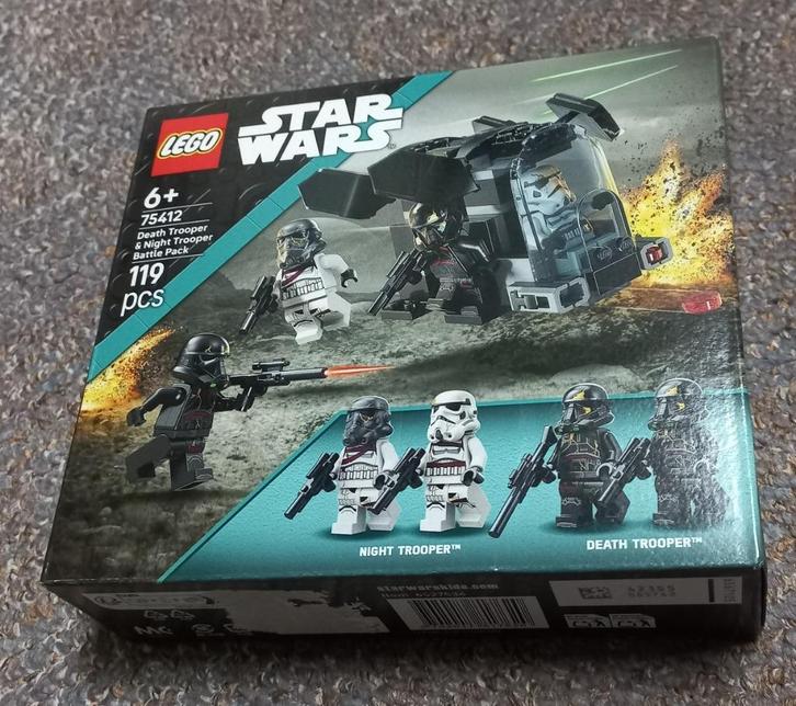Lego 75412 Death Trooper Night Trooper battle pack star wars, Kinderen en Baby's, Speelgoed | Duplo en Lego, Nieuw, Ophalen of Verzenden
