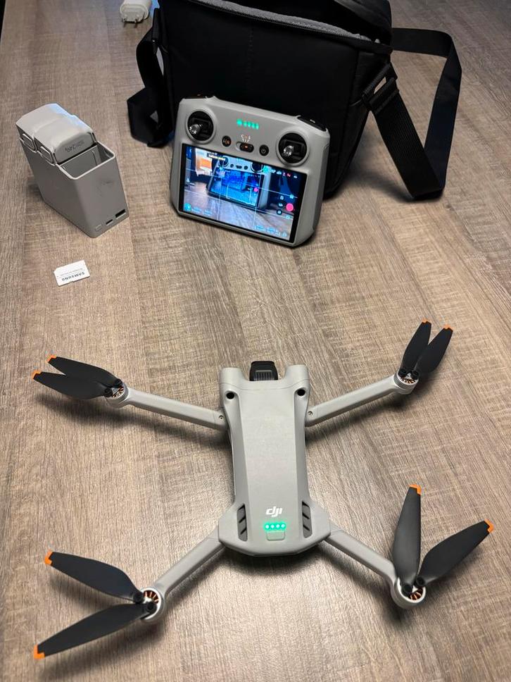 DJI Mini 3 Pro Fly More Combo + Smart Controller, Audio, Tv en Foto, Drones, Nieuw, Drone met camera, Ophalen