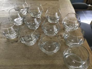 Retro Whiskyglazen  beschikbaar voor biedingen