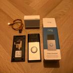 Ring deurbel met chime, Huis en Inrichting, Deurbellen, Ophalen, Ingebouwde camera, Zo goed als nieuw, Draadloos