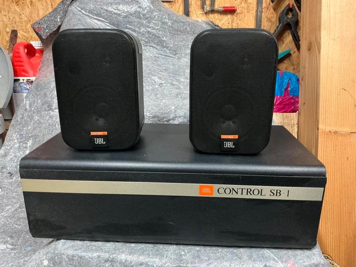JBL subwoofer sb-1 met control 1 satelliet luidsprekers, Audio, Tv en Foto, Luidsprekers, Gebruikt, JBL, Ophalen of Verzenden