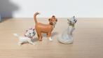 Aristocats Disney poppetjes 3x, Ophalen of Verzenden, Zo goed als nieuw