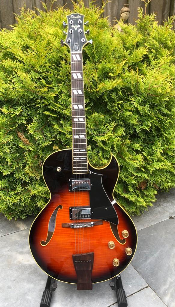 Peerless Jazz gitaar Gigmaster Jazz SC, Muziek en Instrumenten, Snaarinstrumenten | Gitaren | Elektrisch, Zo goed als nieuw, Hollow body