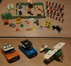 playmobil burgers + auto + vliegtuig, Kinderen en Baby's, Speelgoed | Playmobil, Ophalen of Verzenden, Gebruikt