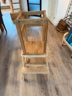 Zelfgemaakte Learning Tower, Ophalen, Gebruikt, Meegroeistoel