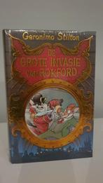 Boek geronimo stilton - de grote invasie van rokford nieuw, Ophalen of Verzenden, Nieuw, Geronimo Stilton, Fictie