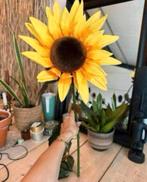 Prachtige namaak zonnebloem - kunstbloem - groot formaat, Ophalen of Verzenden