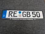 Duitsland kentekenplaat Porsche nummerbord Nummerplaat Frame, Ophalen of Verzenden, Nieuw, Auto's