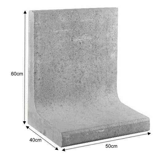 L-elementen 60x50x40 cm 4 st (nieuw), Tuin en Terras, Overige typen, Nieuw, Ophalen of Verzenden, Minder dan 5 m²