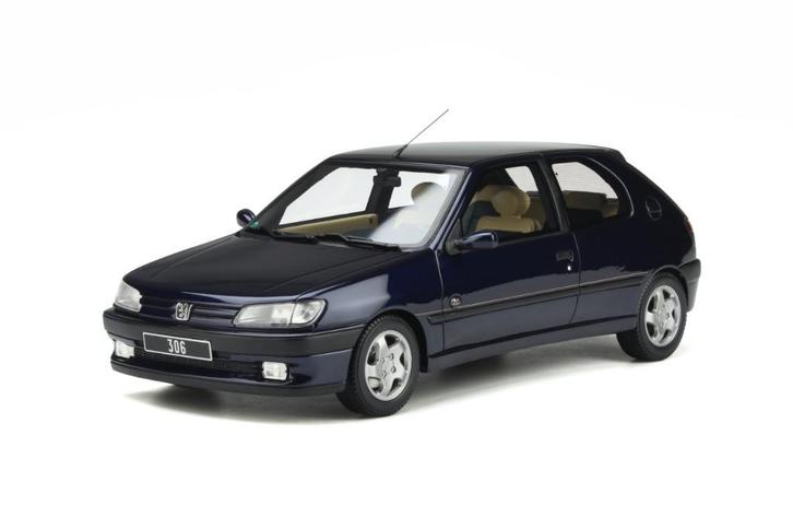 Peugeot 306 Eden Park Blauw Metallic 1995 OttoMobile OT385, Hobby en Vrije tijd, Modelauto's | 1:18, Nieuw, Auto, OttOMobile, Verzenden