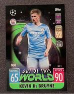 Topps MA EXTRA 21/22  OUT OF THIS WORLD  DE BRUYNE  MAN CITY, Hobby en Vrije tijd, Stickers en Plaatjes, Verzenden, Zo goed als nieuw