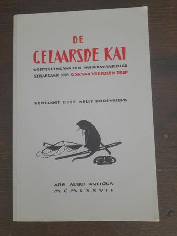 Zeldzame uitgave juridische novelle Gelaarsde Kat Vierssen beschikbaar voor biedingen