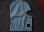 lichtblauwe fleece bivakmuts voor dames en/of tieners, Ophalen of Verzenden, Zo goed als nieuw, Muts
