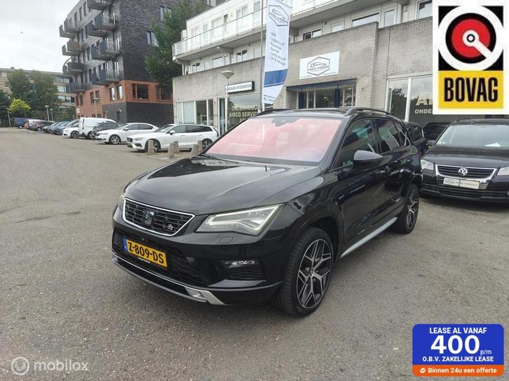 Seat Ateca 2.0 EcoTSI FR 4DRIVE 2018 PANO/ACC/VR-DASH/19INCH, Auto's, Seat, Te koop, Ateca, 360° camera, 4x4, ABS, Achteruitrijcamera