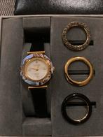 Prachtige dames horloge, 4 in 1, Sieraden, Tassen en Uiterlijk, Horloges | Dames, Overige merken, Leer, Polshorloge, Nieuw