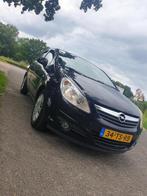 Opel Corsa 1.2 16V 5D WR 2007 Zwart, Auto's, Voorwielaandrijving, Stof, Zwart, 4 cilinders