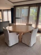 Maxalto Xilo Eettafel - Italiaans Design Eikenhout, Huis en Inrichting, Gebruikt, 100 tot 150 cm, Ophalen of Verzenden, Vier personen