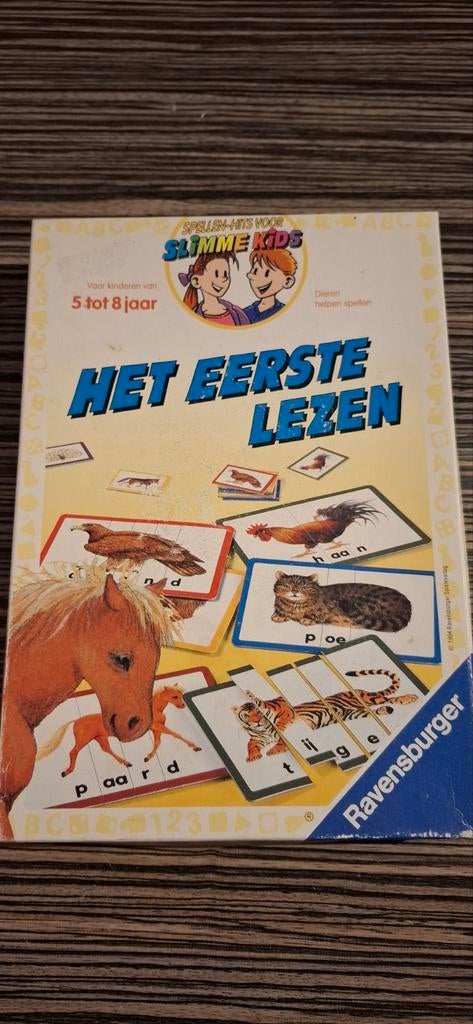 Dieren Spel. Teab, Ophalen of Verzenden, Meer dan 50 stukjes, Gebruikt, 6 jaar of ouder