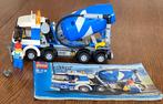 LEGO City Betonmixer - 7990, Ophalen of Verzenden, Zo goed als nieuw, Complete set, Lego