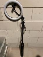Ringlamp met Statief, Ophalen of Verzenden, Gebruikt, Lamp of Flitsset