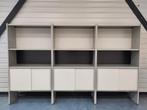 Vintage Gispen 5600 metalen bergmeubel Cordemeyer wandkast, Huis en Inrichting, Ophalen, ., 100 tot 150 cm, 200 cm of meer