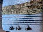 Karperhengels, Karperset, Karpermolens, Watersport en Boten, Ophalen, Gebruikt, Complete set