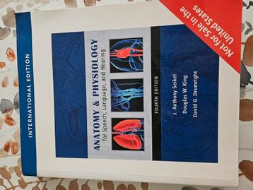 Studieboek Anatomy & Physiology beschikbaar voor biedingen