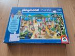Playmobil dierentuin puzzel 60 stukjes, Ophalen of Verzenden, Meer dan 50 stukjes, Gebruikt
