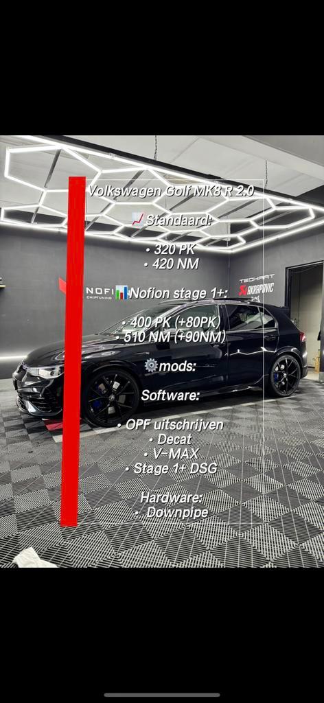 Chiptuning Stage 1+ (2), €200,- DSG, OPF, Downpipe, uitlaten, Auto diversen, Tuning en Styling, Ophalen of Verzenden