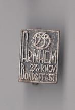 Arnhem 1939 KNGV Bondsfeest broche, Verzamelen, Speldjes, Pins en Buttons, Gebruikt, Niet vindbaar, Niet vindbaar, Speldje of Pin