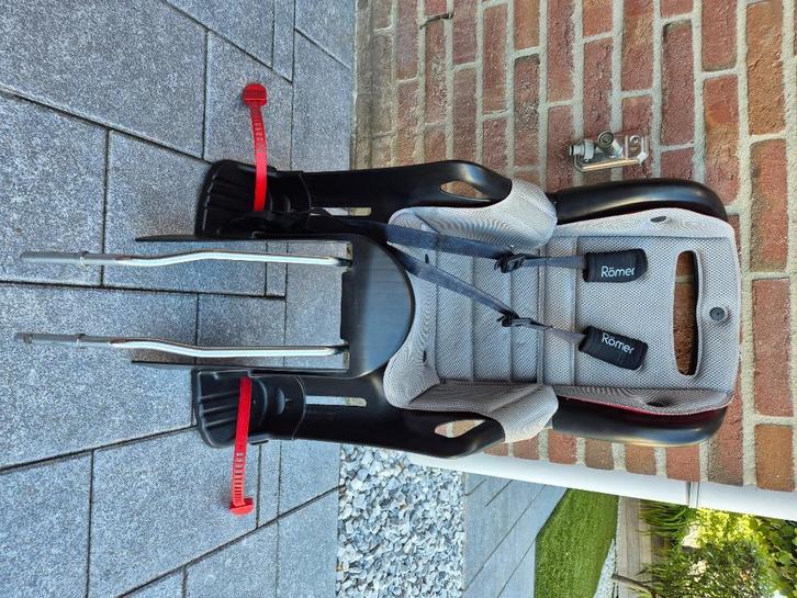 Britax Romer Jockey Comfort fietsstoel, Fietsen en Brommers, Fietsaccessoires | Fietsstoeltjes, Gebruikt, Achterzitje, 15 t/m 25 kg
