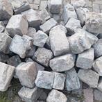 Kinderkoppen ong. 65 stuks gebruikte staat natuursteen groot, Ophalen, Gebruikt, Graniet, Kei