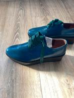 Nieuwe leren schoenen (40) met sleehak blauw, Kleding | Dames, Schoenen, Ophalen, BelleHari, Blauw, Nieuw