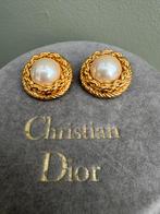 Oorbellen vintage Christian Dior Germany, Overige materialen, Ophalen of Verzenden, Zo goed als nieuw, Knopjes of Stekers