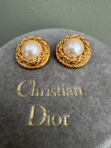 Oorbellen vintage Christian Dior Germany beschikbaar voor biedingen