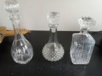 Kristallen Karaffen - Set van 3, Antiek en Kunst, Antiek | Glas en Kristal, Ophalen of Verzenden