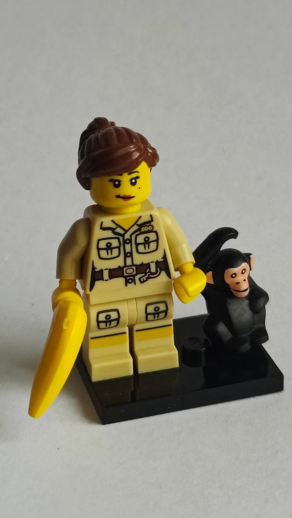 Lego Minifigure, Serie 5 - Zookeeper, Kinderen en Baby's, Speelgoed | Duplo en Lego, Zo goed als nieuw, Lego, Complete set, Ophalen of Verzenden