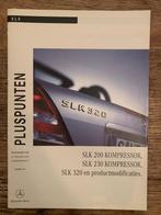 Product informatie brochure Mercedes-Benz SLK R170 1999, Boeken, Nieuw, Ophalen of Verzenden, Mercedes-Benz, Mercedes