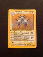 Pokemon Base Set Magneton Holo NL 1st Edition 9/102, Verzenden, Gebruikt, Losse kaart, Foil