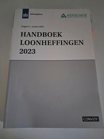 Handboek Loonheffingen 2023 EAN 9789463173575 beschikbaar voor biedingen
