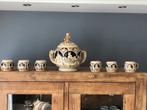 Duitse Bowlset met zes bekers, Antiek en Kunst, Ophalen of Verzenden