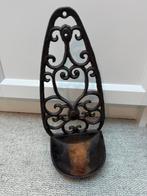 Vintage Gietijzeren Wanddecoratie donderglas, Antiek en Kunst, Ophalen
